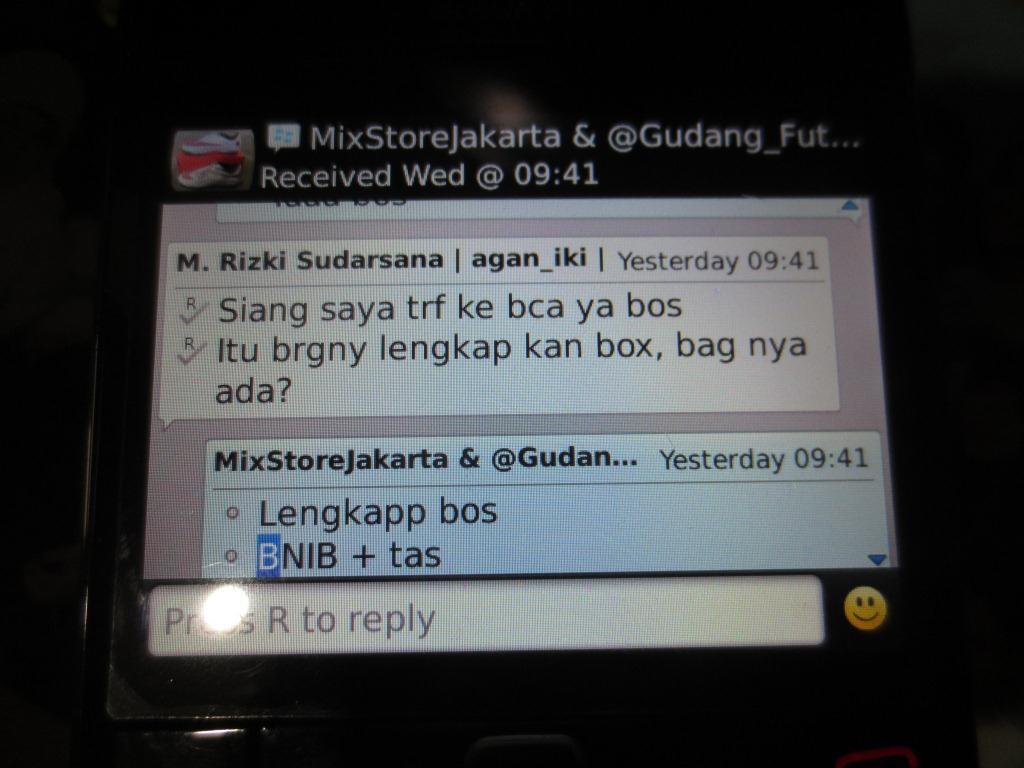 Surat Terbuka untuk ID mixstorejkt a.k.a Rafika Sani