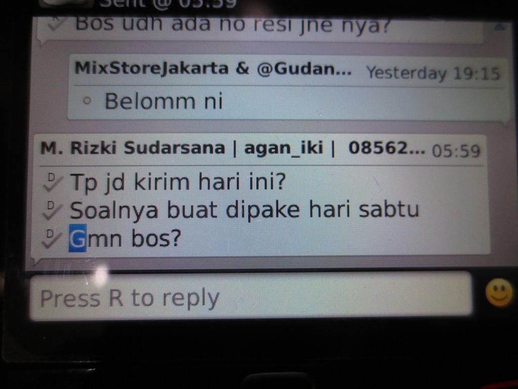 Surat Terbuka untuk ID mixstorejkt a.k.a Rafika Sani
