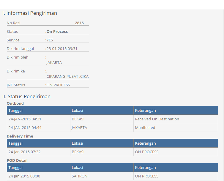 &#91;ASK&#93; Kalau ini artinya apa gan? JNE. ASAP