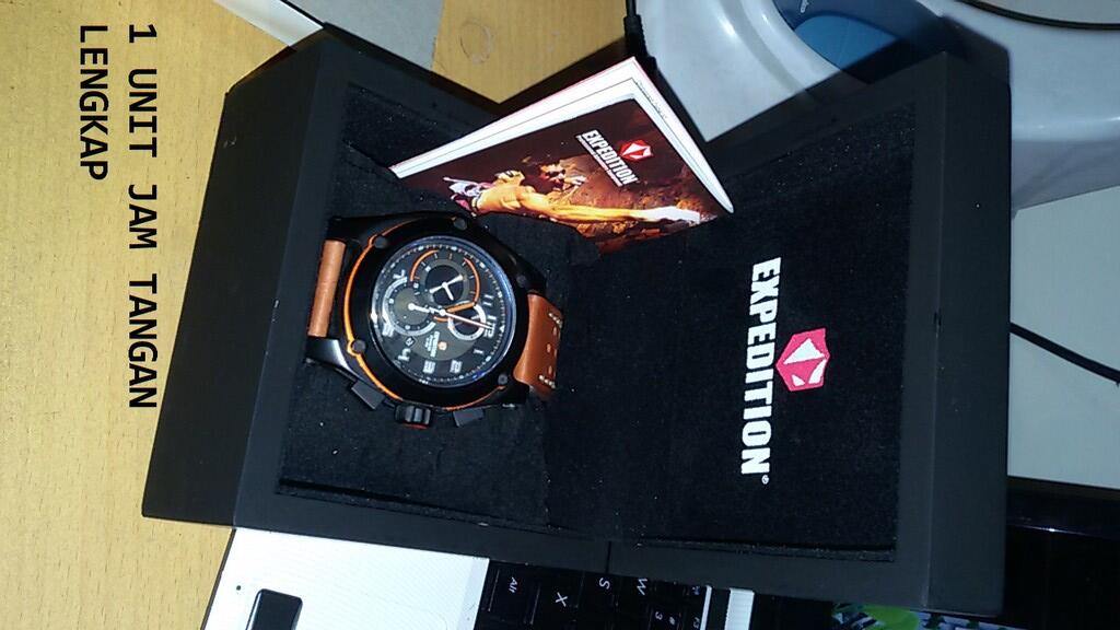 Jam Tangan EXPEDITION Brown Edition Original (second) garansi aktif + ADA BONUS