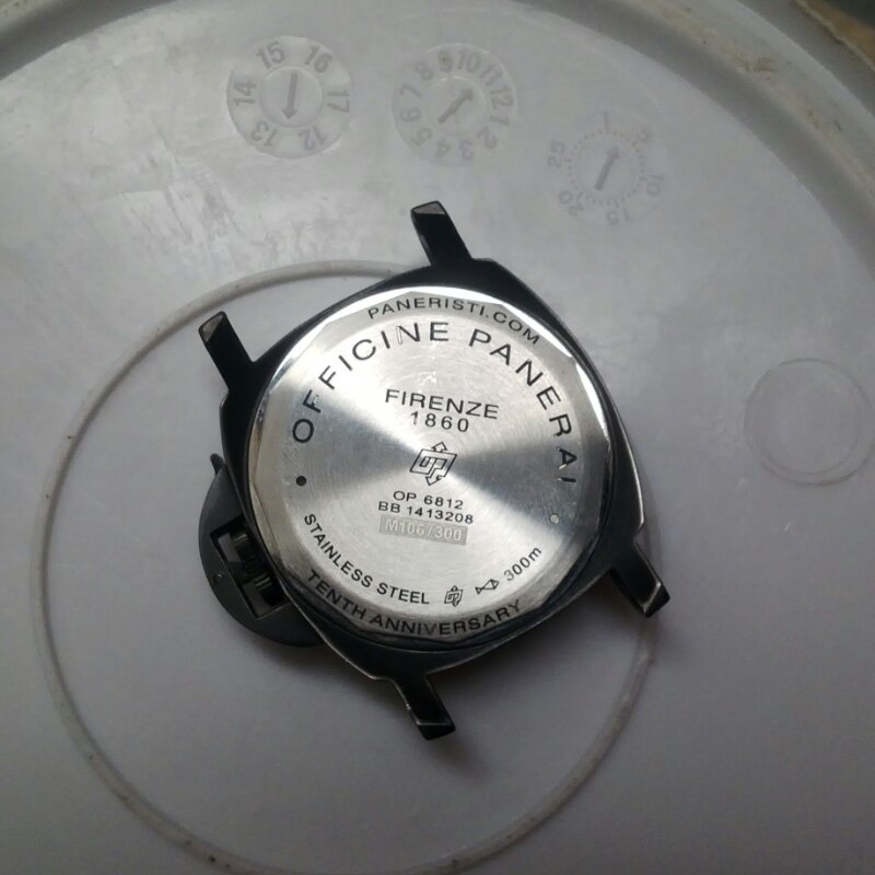 HOMAGE WATCH PART FOR SALE (pvd 360 ultimate case inside )