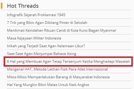 6 Hal yang Membuat Agan Tetap Tersenyum Ketika Menghadapi Masalah