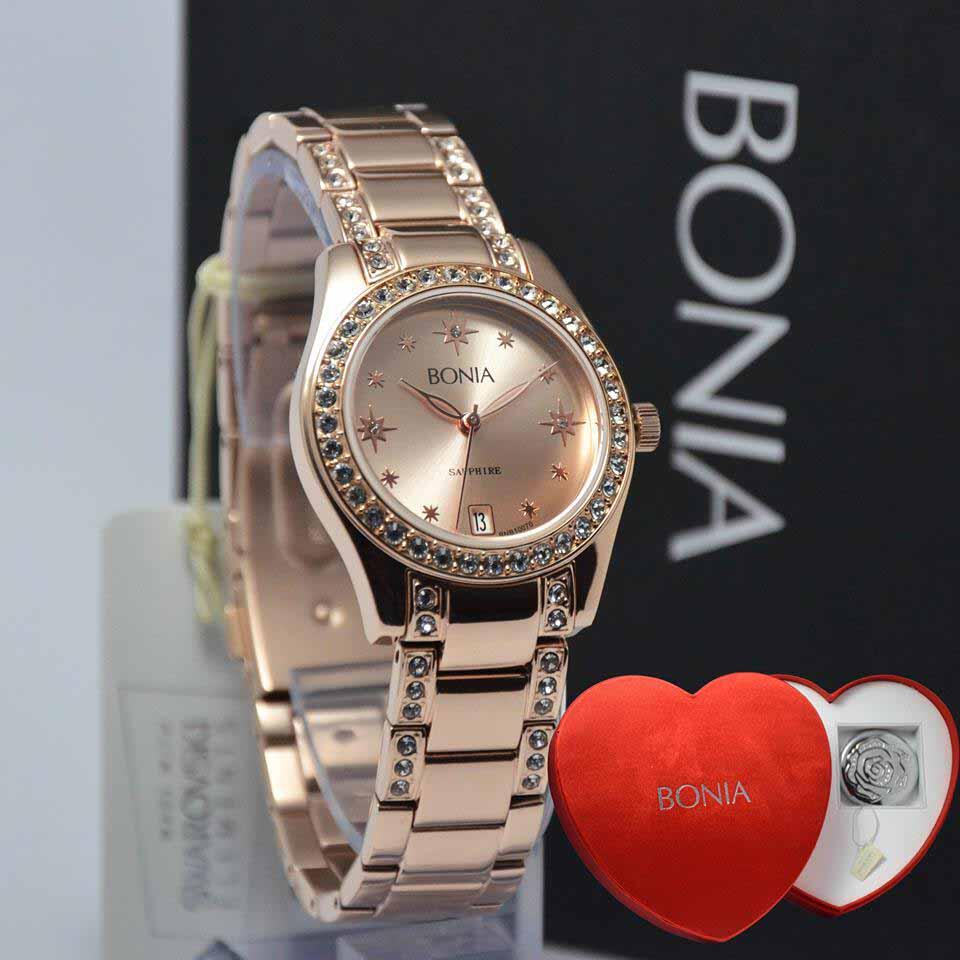 Jam Tangan Bonia Original ( garansi 1Th ) Ga Ori, uang balik 100 %.