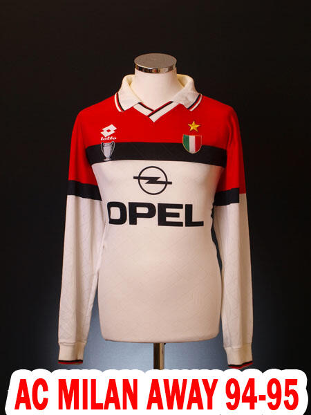 PRE ORDER JERSEY AC MILAN AWAY 1994-1995 EDISI CHAMPIONS