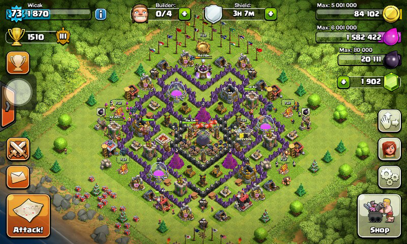 Clash Of CLans th8