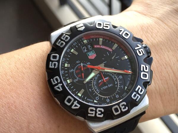 ORIGINAL TAG HEUER F1 CHRONOGRAPH "KIMI RAIKONNEN" 44MM LIMITED EDITION