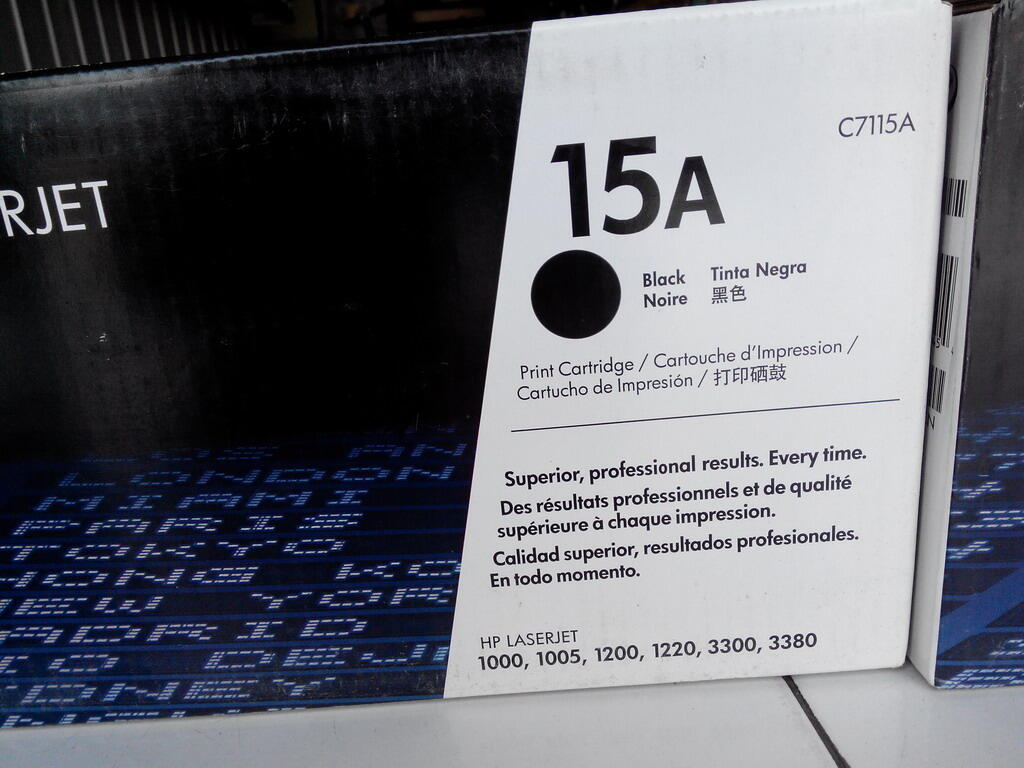 SALE TONER HP BLACK C15A ( C7115A ) BNIB MURAH