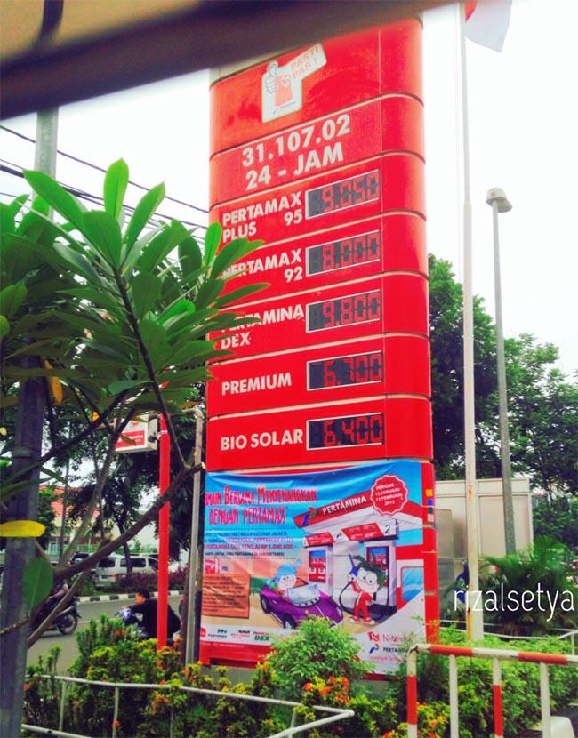 Premium dan Solar Naik pada Tau Kaga ya???