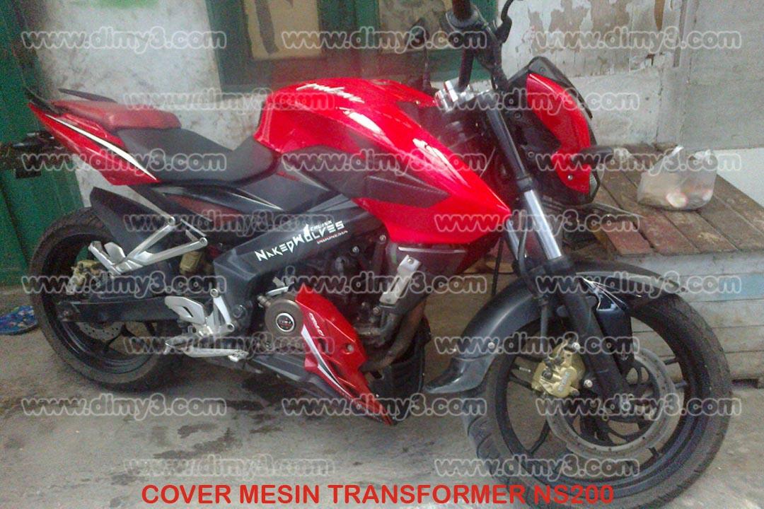 Terjual Cover Mesin Engine Transformer Verza NS200 Vixion 