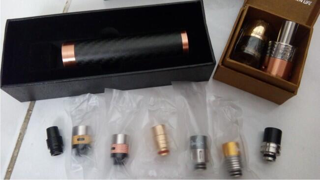 Terjual WTS vaporizer paragon carbon mod & rda onslaught 