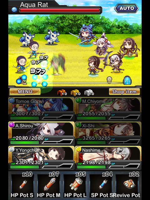 &#91;IOS/Android&#93; Hero Buster ~ Dynasty Warrior &amp; Nobunaga History ~ Turn Based RPG &#91;ENG&#93;