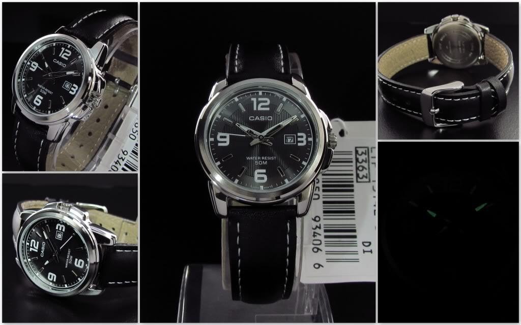 ** LTP-1314L casio analog tali kulit utk perempuan || g-shock baby-g dan swiss army