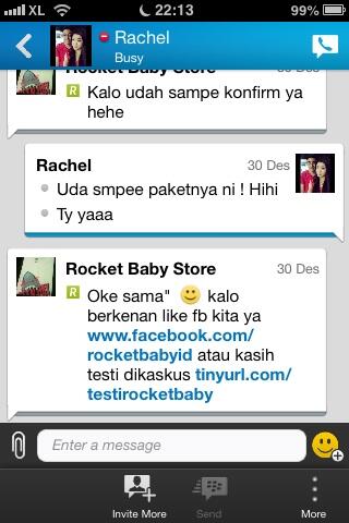 Official Testimonial Rocket Baby Store no.1 Indonesian Merch Store