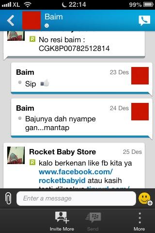 Official Testimonial Rocket Baby Store no.1 Indonesian Merch Store