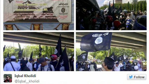 Pendukung Gerombolan ISIS' Bikin Konvoi di Makassar