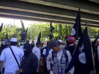 Pendukung Gerombolan ISIS' Bikin Konvoi di Makassar