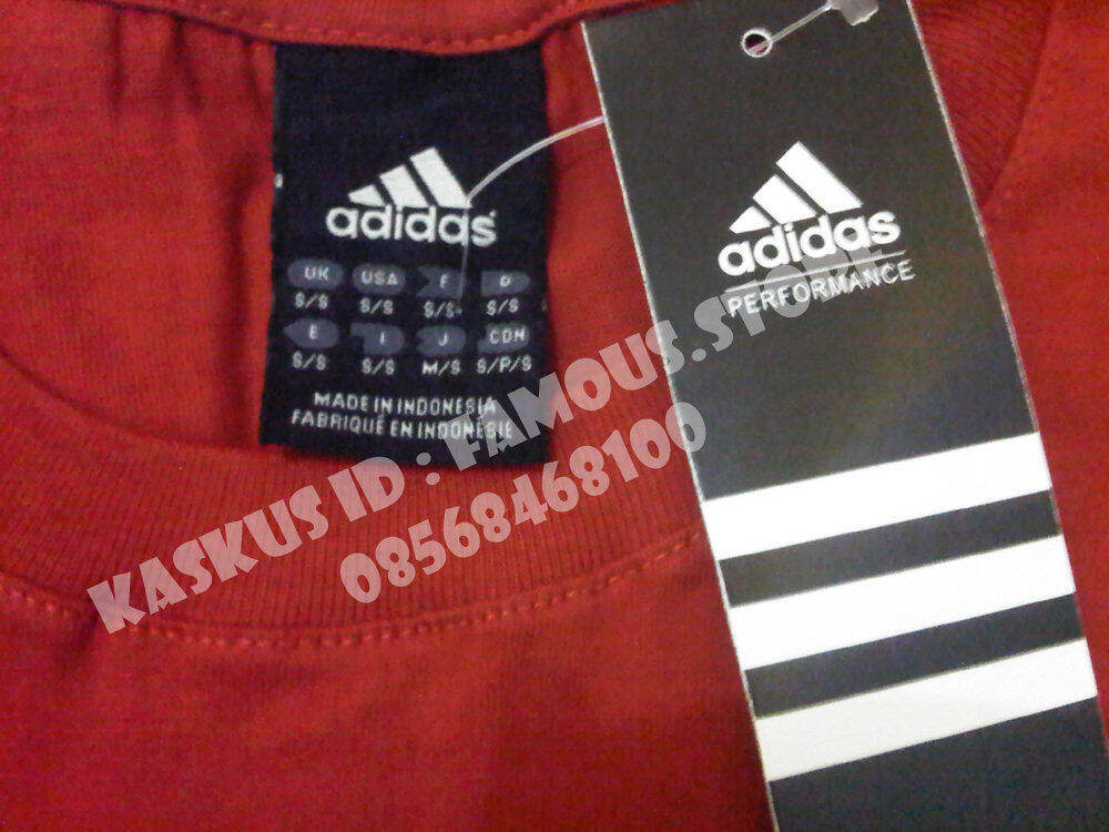KAOS T-SHIRT BRANDED BAHAN KATUN / COTTON, ADIDAS, NIKE, PUMA, UNDERARMOUR, DLL