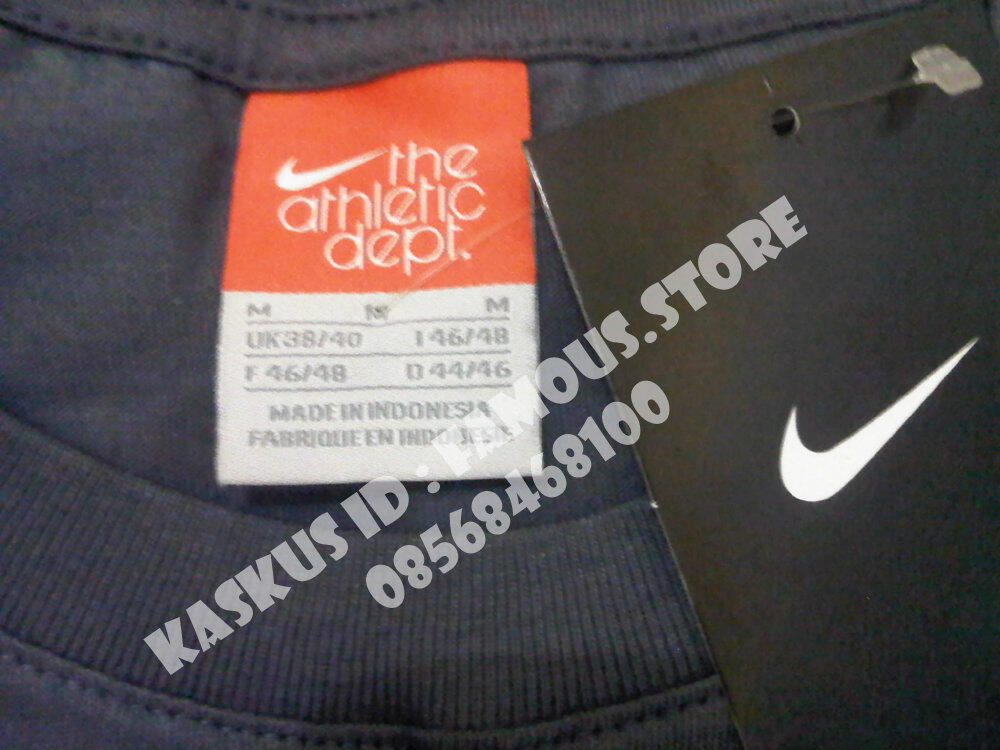 KAOS T-SHIRT BRANDED BAHAN KATUN / COTTON, ADIDAS, NIKE, PUMA, UNDERARMOUR, DLL