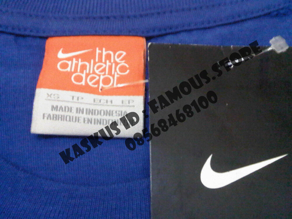 KAOS T-SHIRT BRANDED BAHAN KATUN / COTTON, ADIDAS, NIKE, PUMA, UNDERARMOUR, DLL