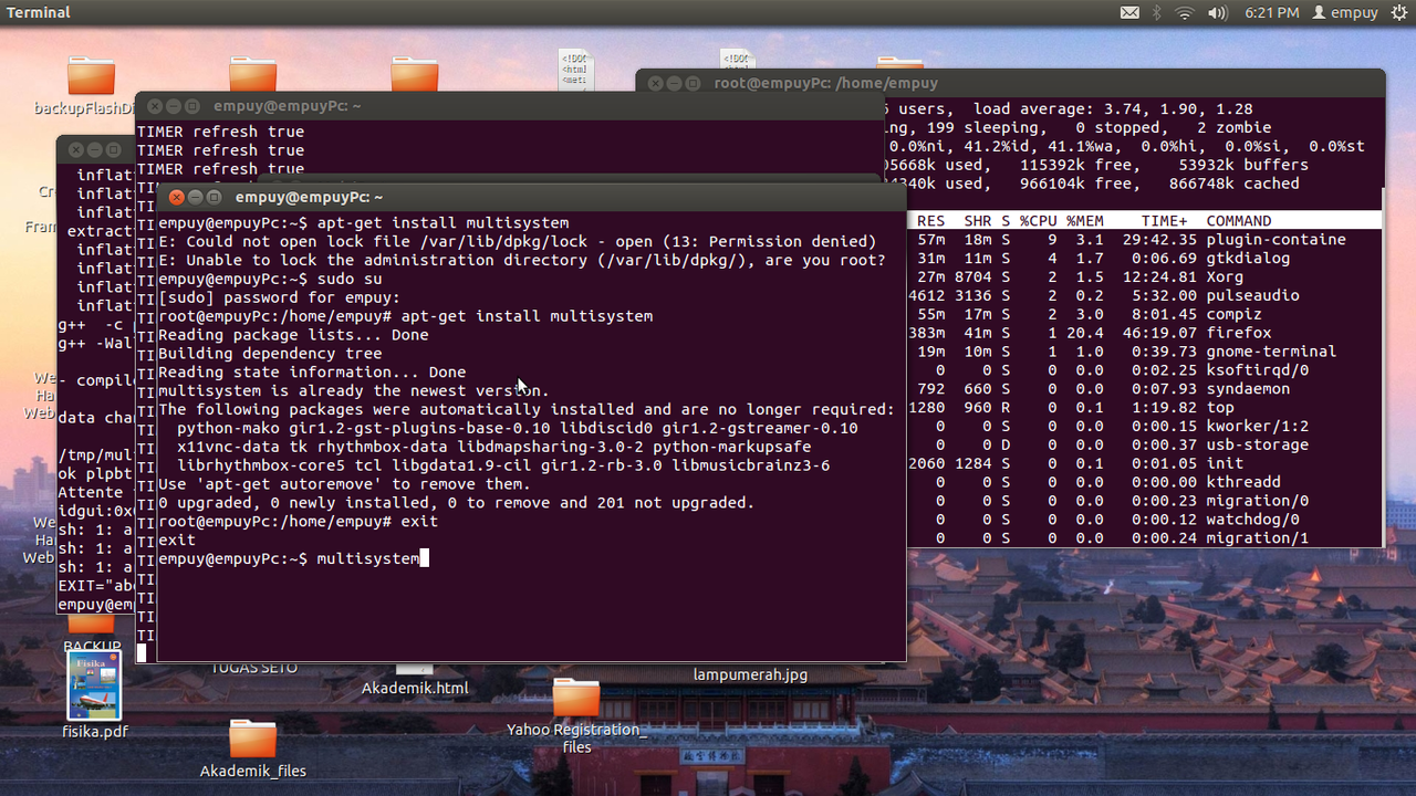 TUTORIAL UBUNTU, Install Windows Xp VIA USB. [PAKE MULTISYSTEM]