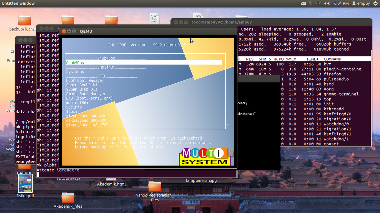 TUTORIAL UBUNTU, Install Windows Xp VIA USB. [PAKE MULTISYSTEM]