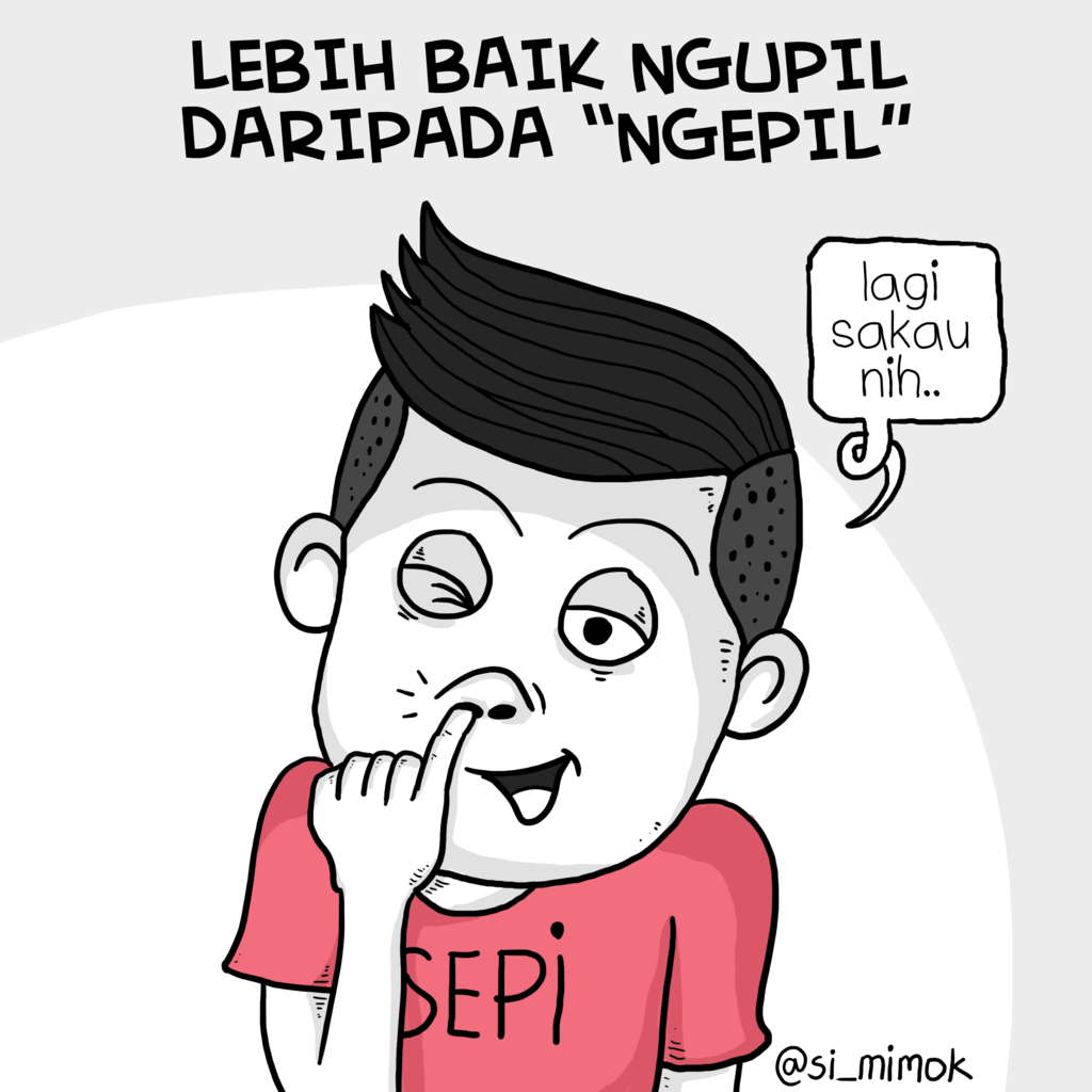 komik si mimok, bisa bikin gila tapi bahagia!