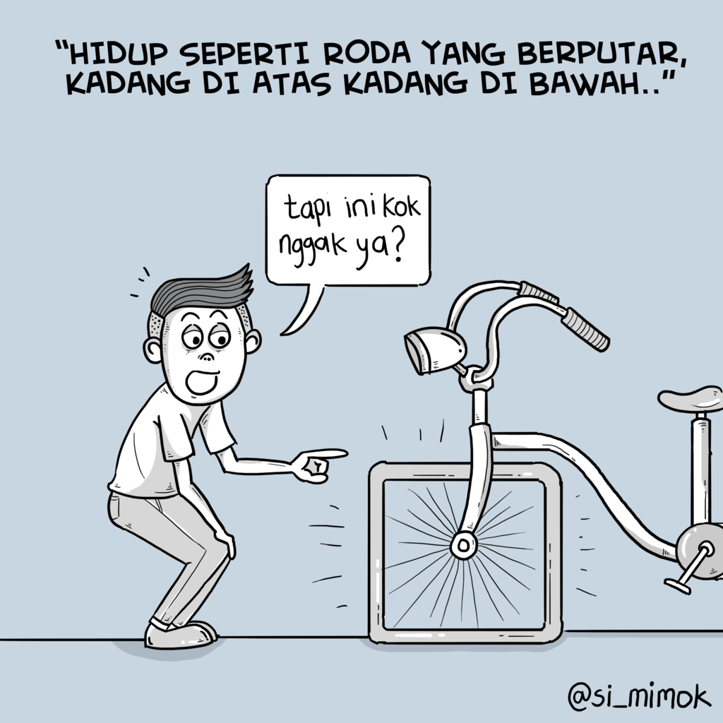 komik si mimok, bisa bikin gila tapi bahagia!