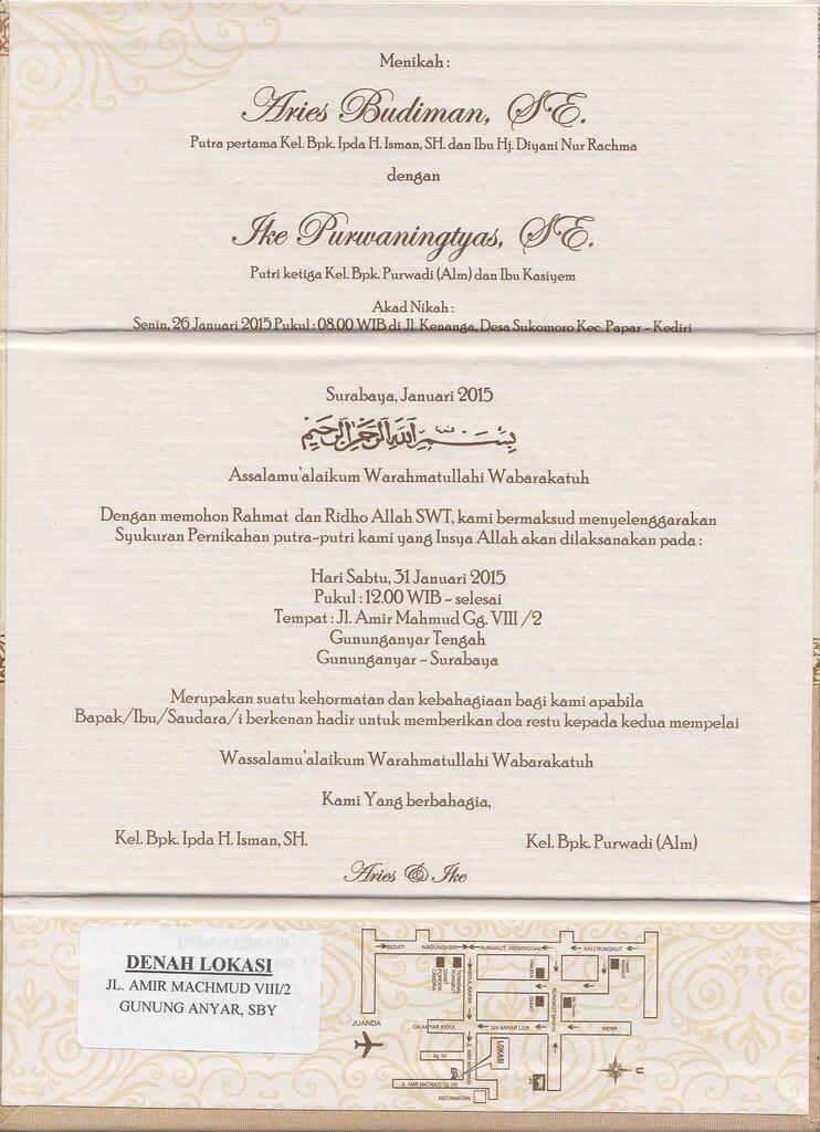 &#91;Invitation&#93; Wedding Party