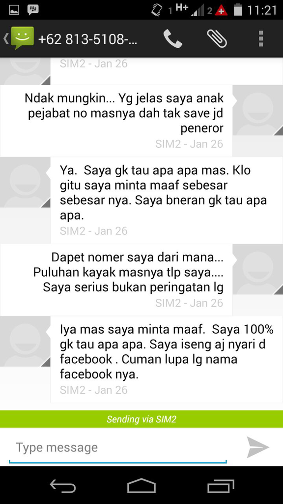 Gan... Tolong ane... beberapa hari ini ane dapet teror parah dan fitnah