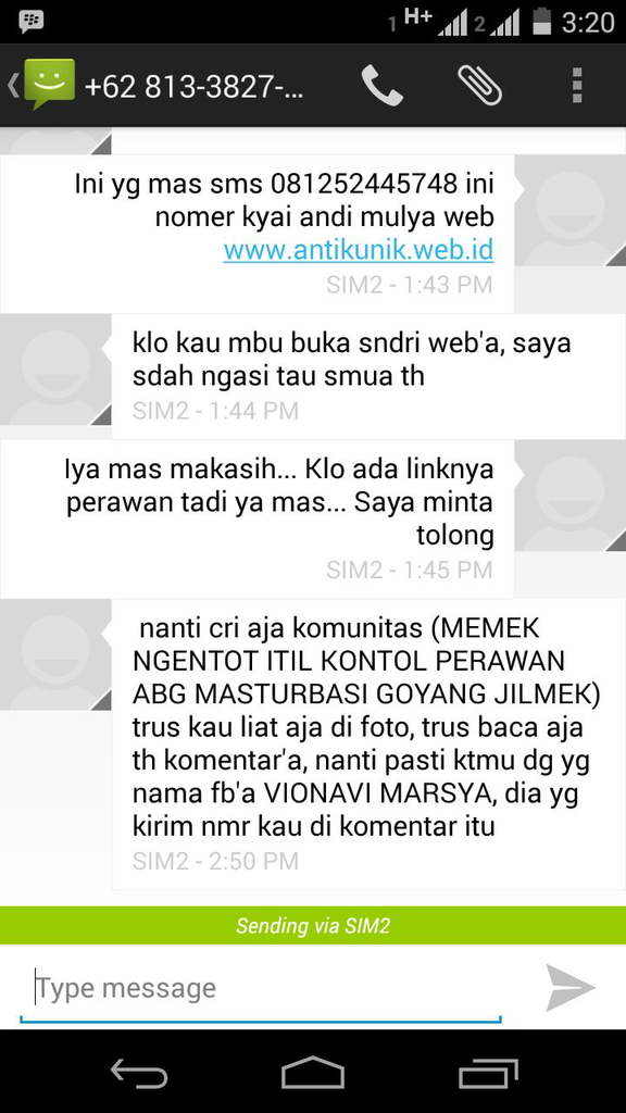 Gan... Tolong ane... beberapa hari ini ane dapet teror parah dan fitnah