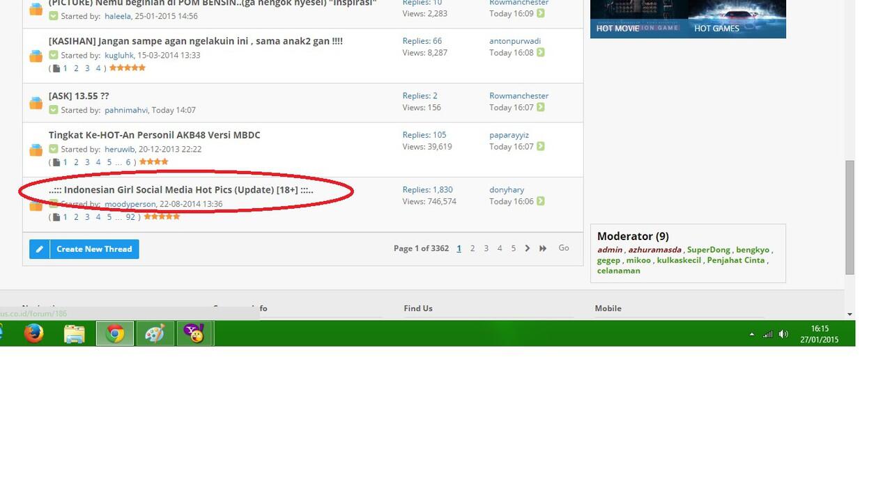 &lt;Kaskus Semi P*rno (Gak Percaya ?? MAsuk) &gt;
