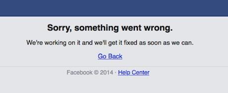 &#91;BREAKING NEWS&#93; Facebook Tumbang!