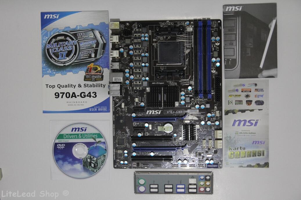 Msi 970a g43 нет изображения