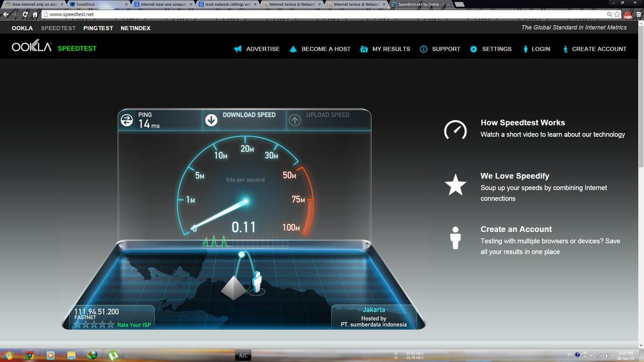 &#91;ASK&#93; Internet lambat + ga stabil cuma di satu laptop