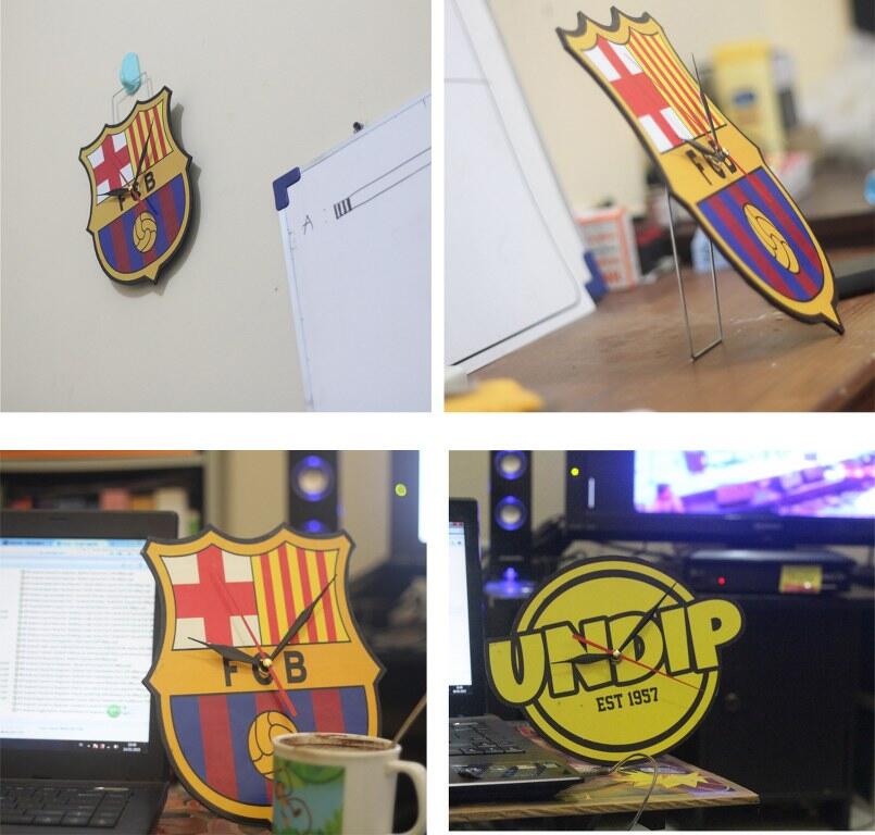 [PELUANG USAHA] Jam Unik Keren Hand Made bentuk custom.
