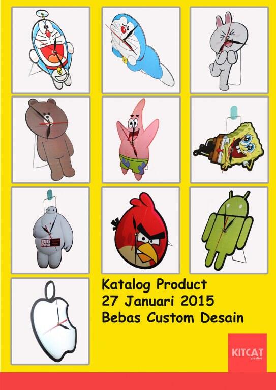 [PELUANG USAHA] Jam Unik Keren Hand Made bentuk custom.