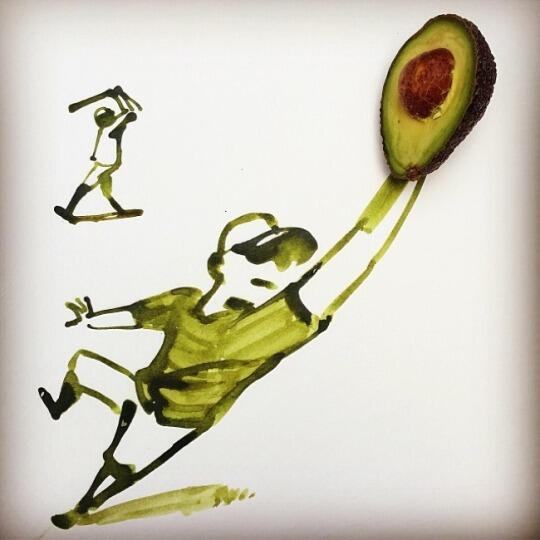 Gambar-gambar ilustrasi dengan benda karya Christoph Niemann
