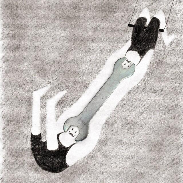Gambar-gambar ilustrasi dengan benda karya Christoph Niemann
