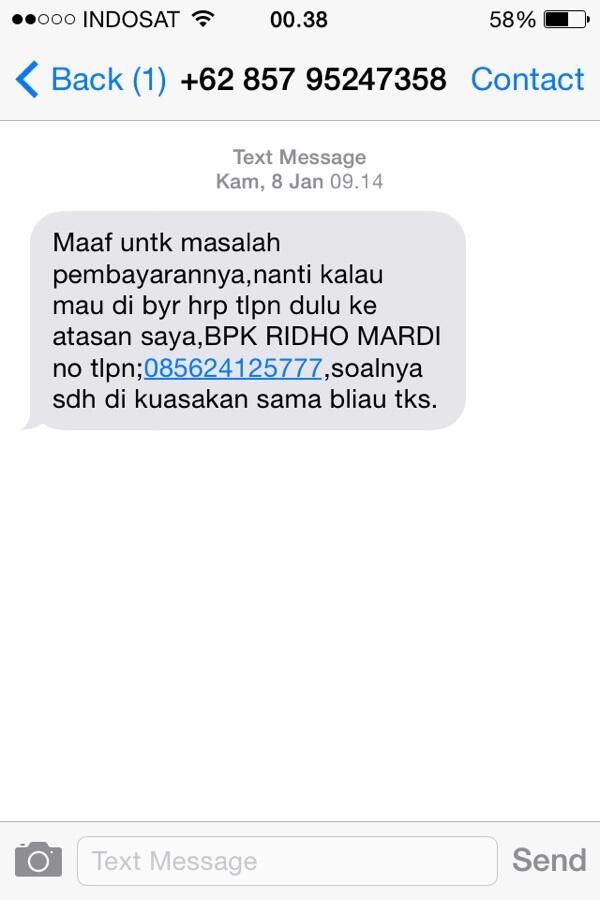 Yang mau ngerjain penipu