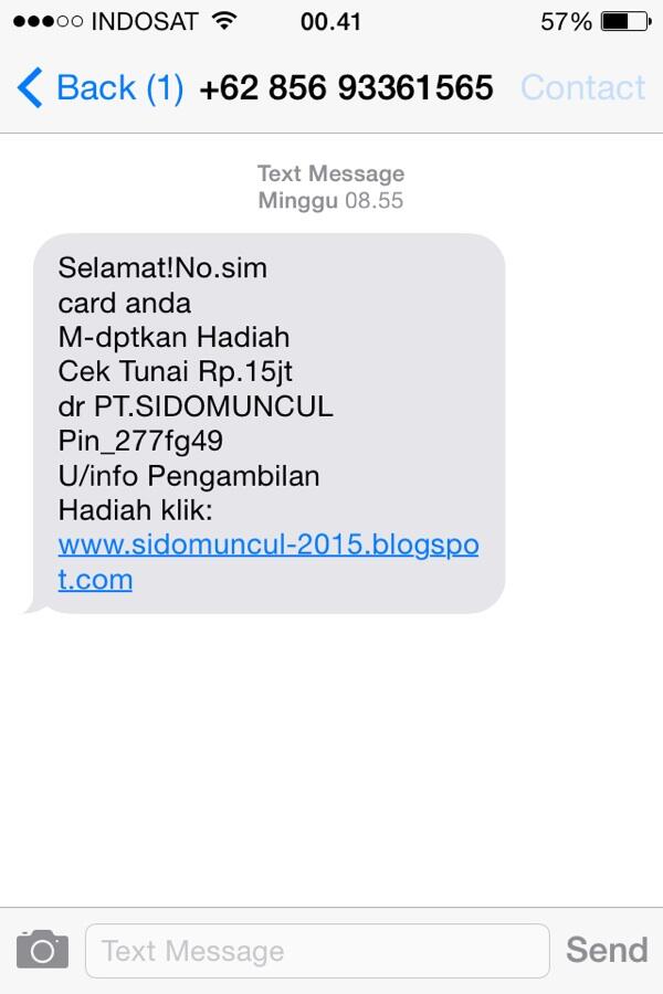 Yang mau ngerjain penipu