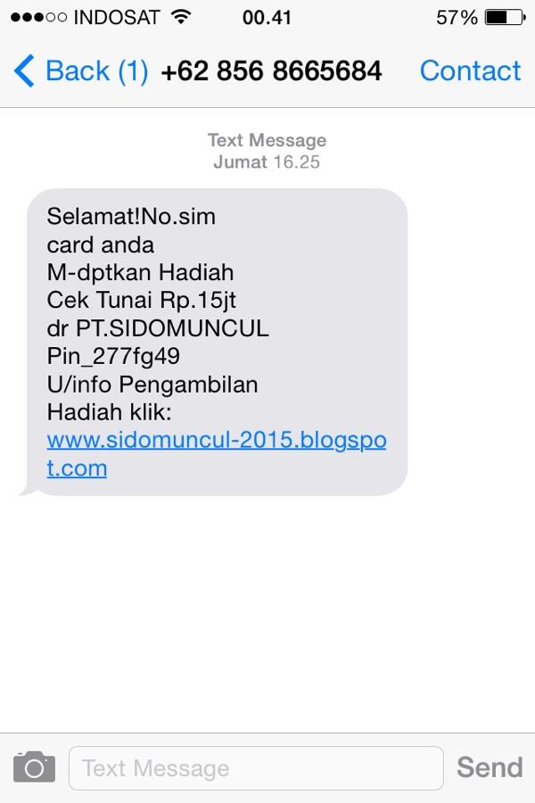 Yang mau ngerjain penipu