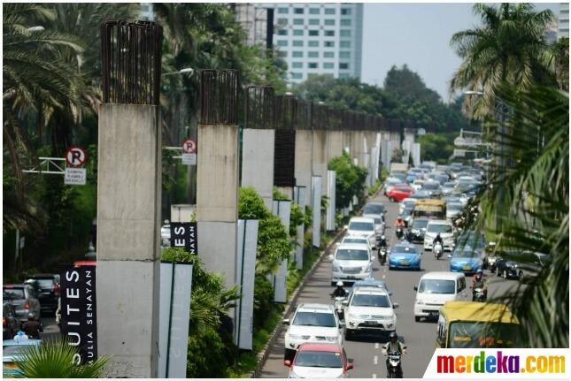 (BERITA FOTO) Bermimpi Menggapai Bulan, Punya Monorel Saja Gagal