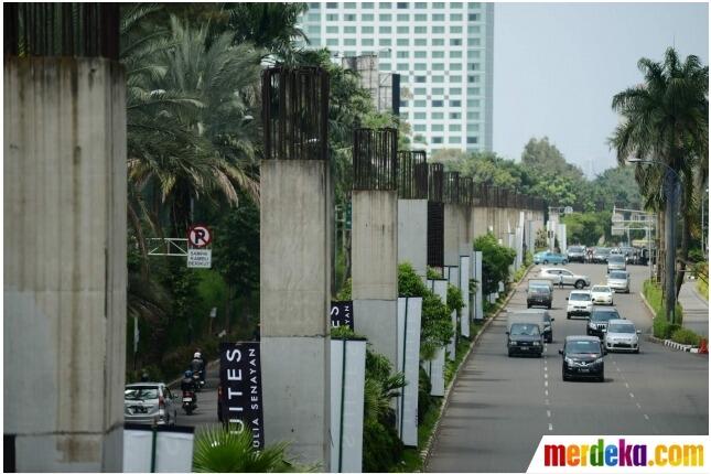 (BERITA FOTO) Bermimpi Menggapai Bulan, Punya Monorel Saja Gagal