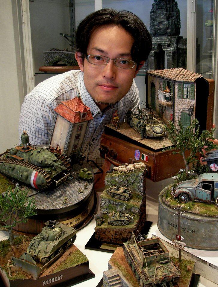 Keren gan &#91; Satoshi Araki &#93; - Seniman Jepang, bikin miniatur realistic 