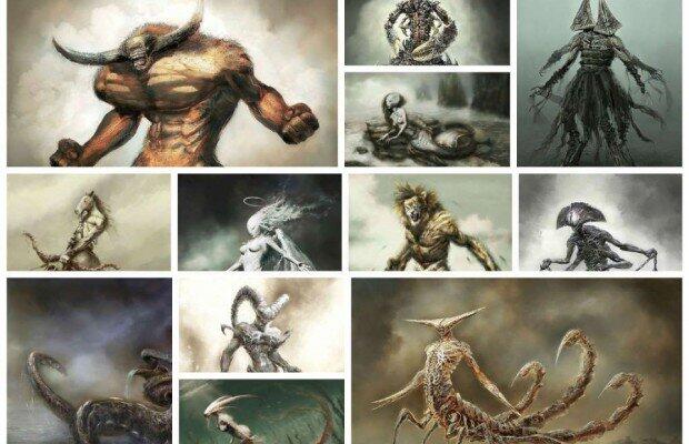 &#91;gambar yang brilian&#93; 12 tanda zodiak muncul sebagai monster yang mengerikan 