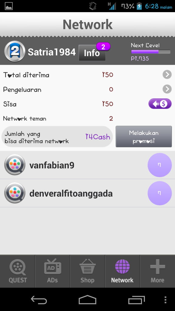 Aplikasi android penghasil rupiah