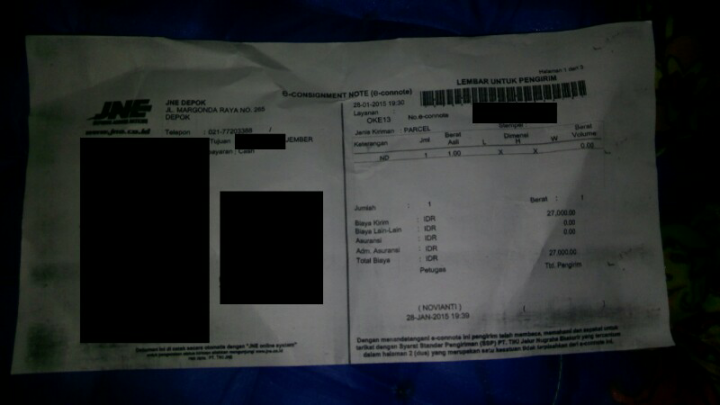 JNE, Kenapa Harga Paket Oke Bayarnya Melebihi Paket Reg?