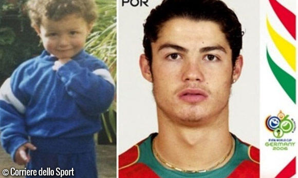 Foto Kecil Para Pemain Bintang Sepakbola