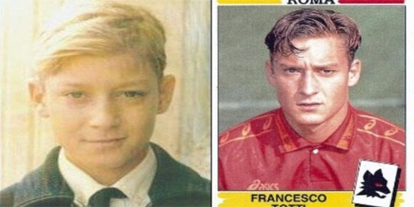 Foto Kecil Para Pemain Bintang Sepakbola