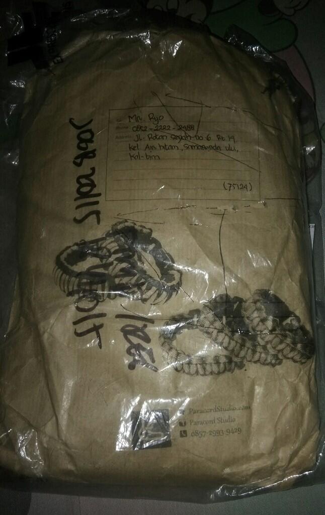 Jual Tali Paracord berbagai warna untuk kerajinan Tali Temali